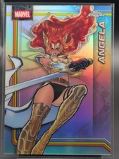 2026 Topps Chrome Marvel Comics Angela #101 Refractor