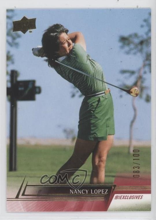 2024 Upper Deck UD Exclusives 83/100 Nancy Lopez #6 a2e