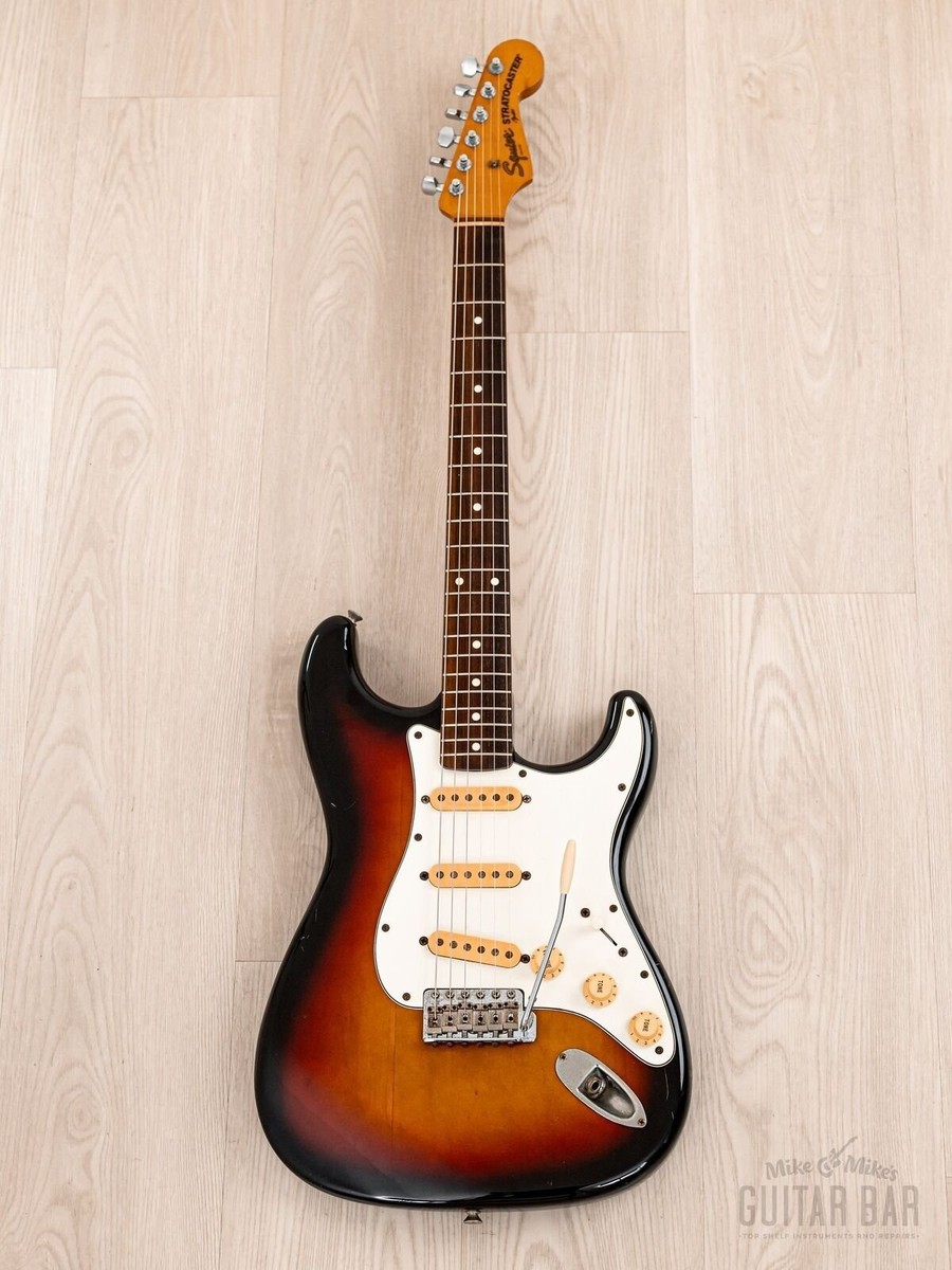 1986 Squier by Fender Stratocaster '62 Vintage Reissue SST