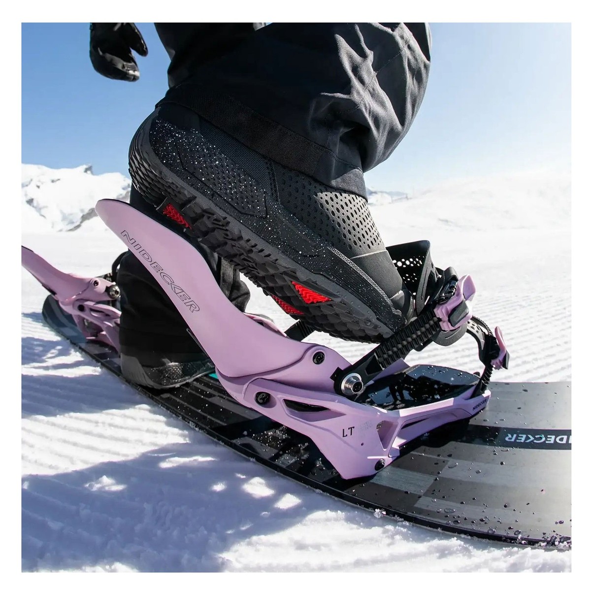 NIDECKER LT Supermatic Dusk Snowboard Bindings (N.26.BNU.SPL.VT