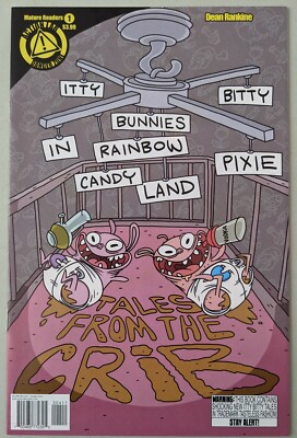 Itty-bitty Bunnies In Rainbow Pixie Candy Land: Tales from the Crib 1 NM-