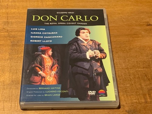 Verdi Don Carlo LUIS LIMA ILEANA COTRUBAS BERNARD HAITINK NVC Arts DVD MINT - 第 1/2 張圖片