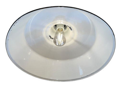 1-18" Multi Porcelaine Montage encastré Industriel Vert Garage Vintage Lumière C's - Photo 12 sur 24