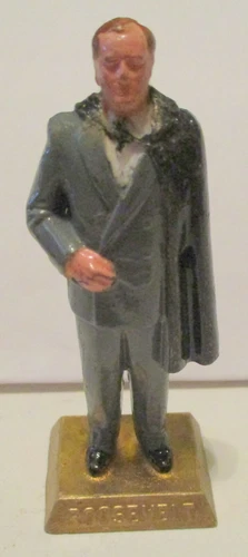 PRESIDENT FDR Vintage 1960s Marx Presidents 2.5" Figure