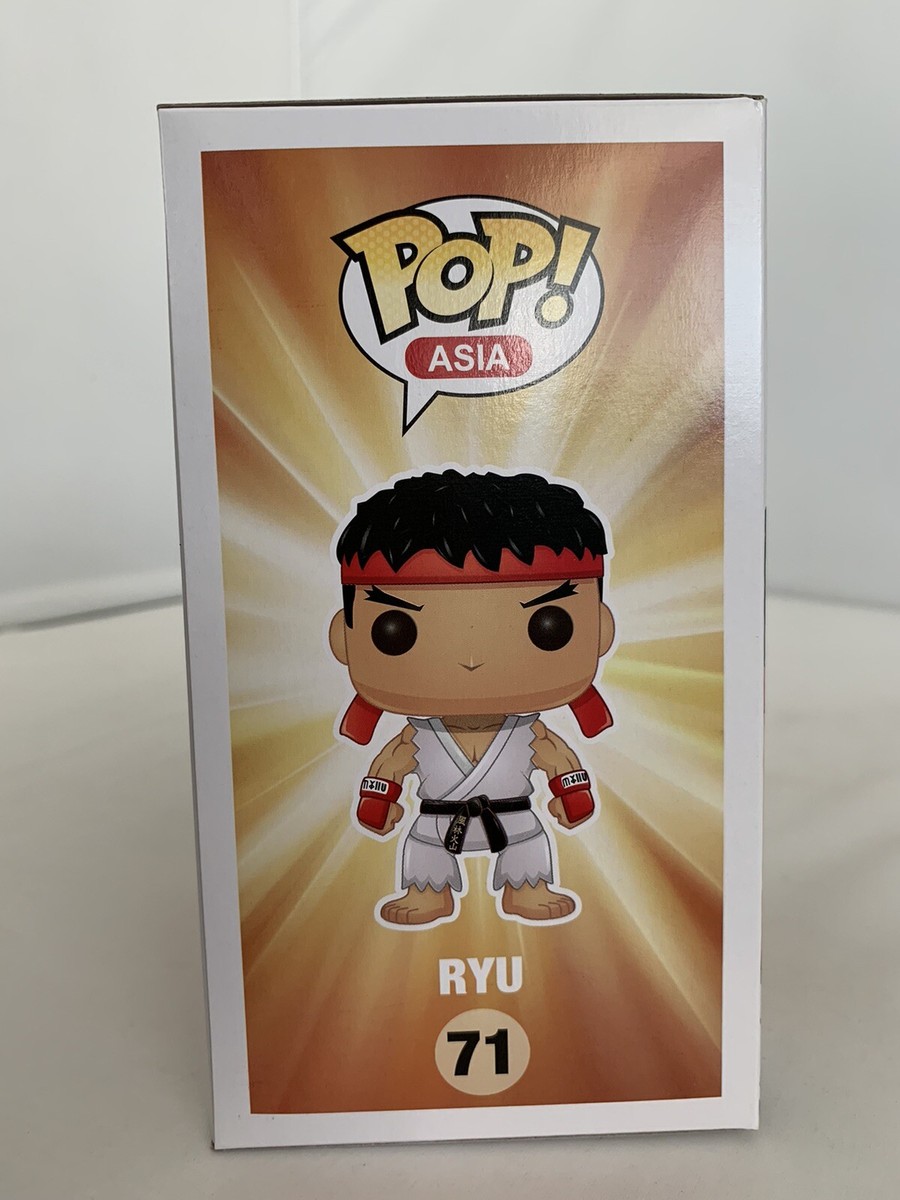 K-POP・アジア Ryu Street Fighter Funko Pop Asia #71 Gold Ryu Chase Limited