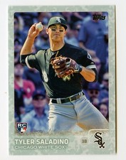 H376 TYLER SALADINO 2015 TOPPS UPDATE FATHER'S DAY BLUE 15/99 US73 WHITE SOX SP