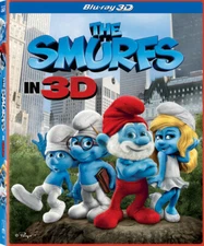 The Smurfs (Blu-ray 3D, 2011) Neil Patrick Harris  Bluray ... BRAND NEW SEALED..