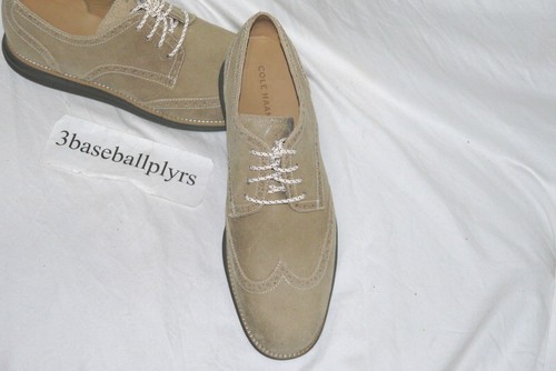 Cole Haan Lunargrand Wingtip - ELEGIR TAMAÑO - C13950 Gamuza Castaña Milshake Ivy - Imagen 3 de 6