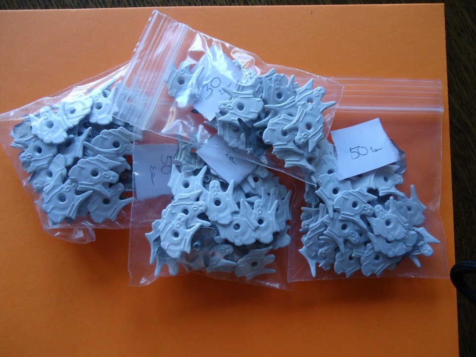 Elelets 50 Ghost 1/8 QUICKLETS Eyelets Autumn Halloween Scrapbooking Cards ...
