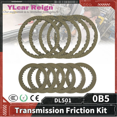 0B5 DL501 A4 A5 A6 A7 Auto Transmission Borg Warner Kit Wet Plates Friction Kit