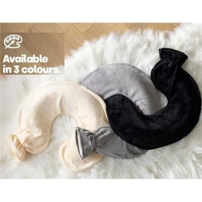 VIVO Wärmflasche Nacken & Schulter weich Fleece Wärmer Stress Schmerzmittel U Form