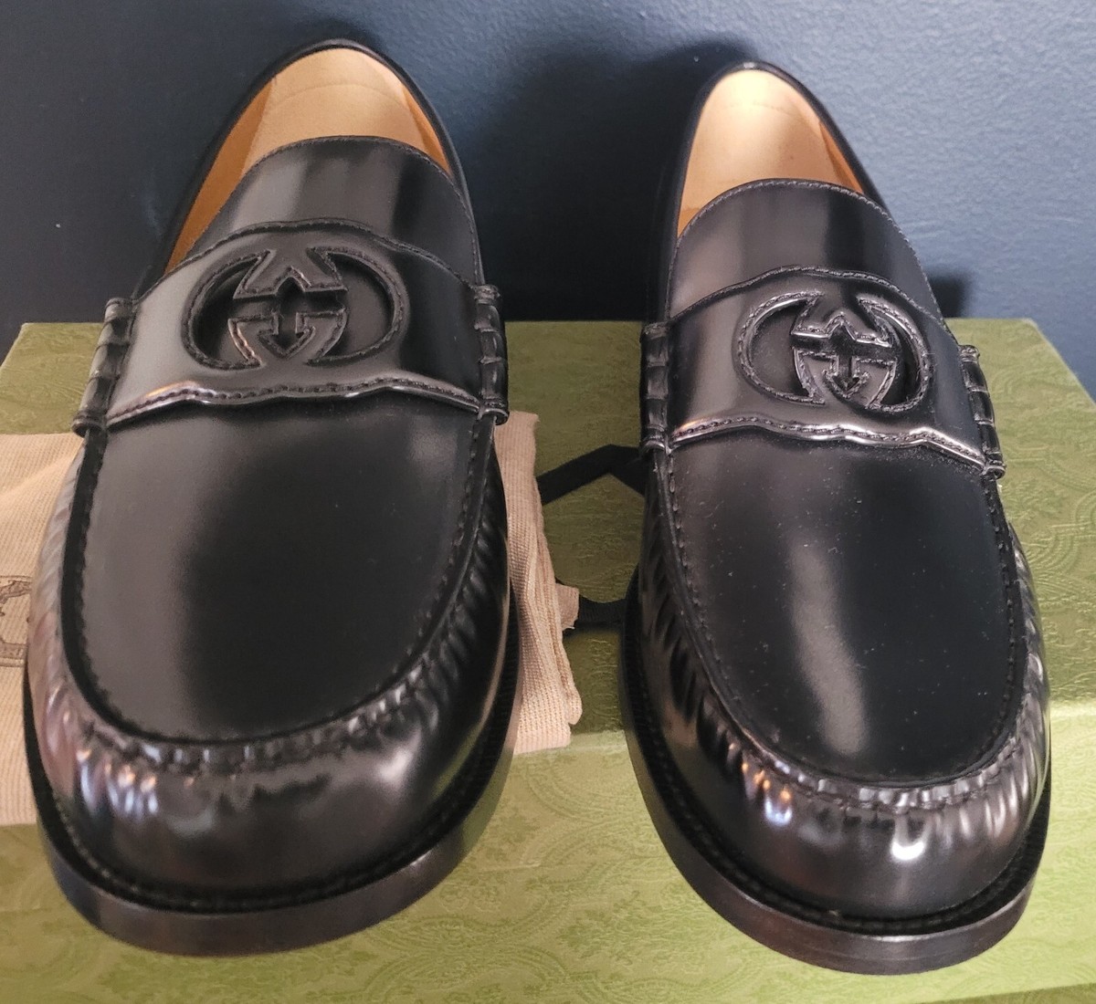 MEN\'S INTERLOCKING G LOAFER US Size 13.5 Gucci Men main image 2