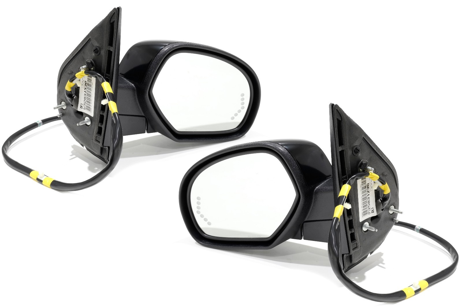 Espejo lateral con señal de giro plegable derecho e izquierdo para SUVs GM 2007-2008