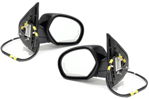 OEM NEW Power Folding Turn Signal Side View Mirror Right Left Set 07-08 GM SUVs