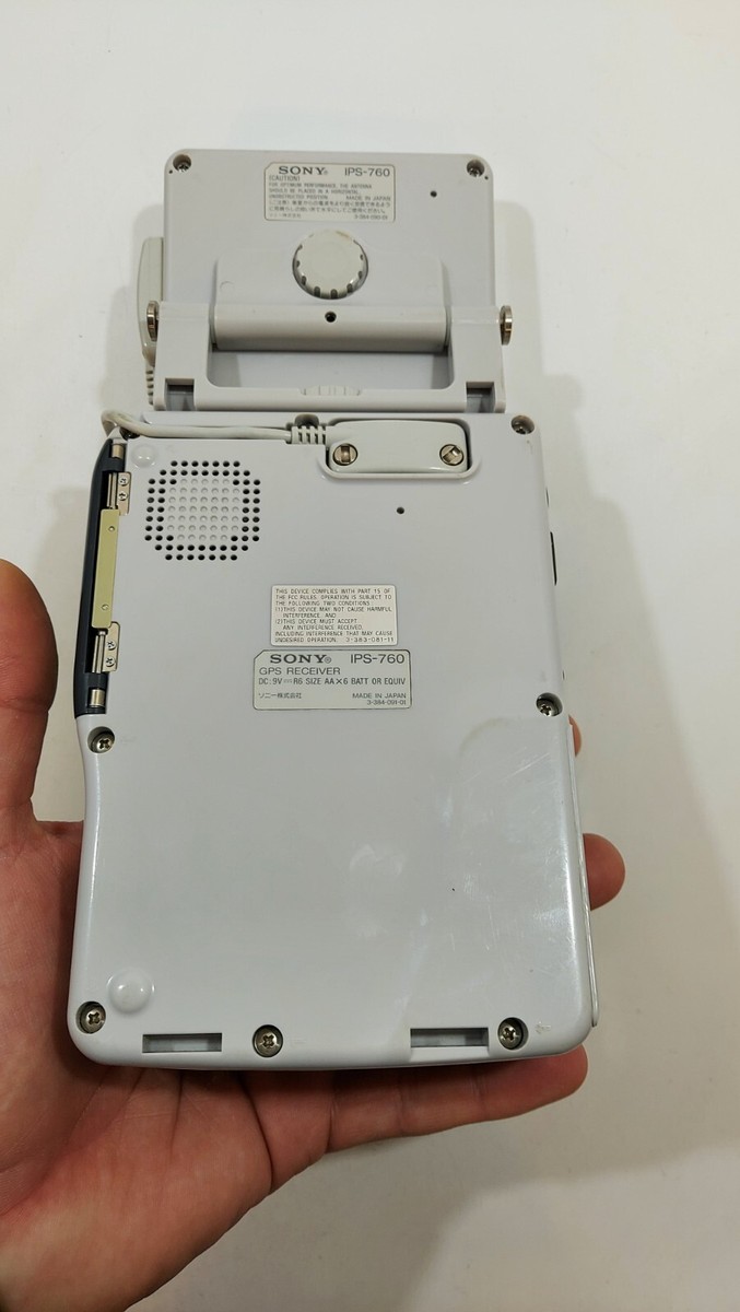 その他 SONY - SONY PYXIS IPS-760 GPS VINTAGE Sony PYXIS IPS-760 Personal Navigator GPS Handheld