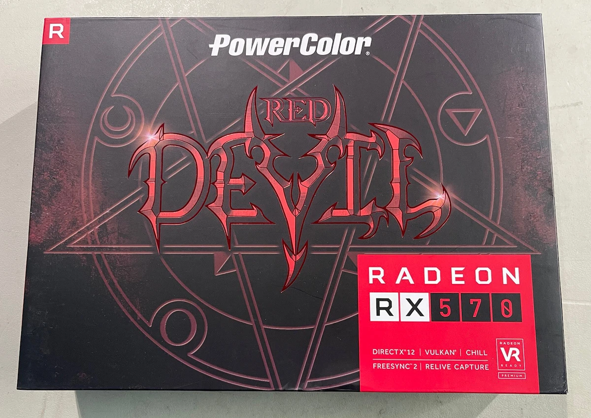 Powercolor red devil store radeon rx 570 4gb