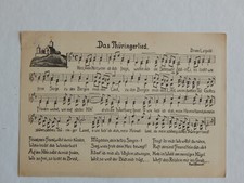 Bruno Leipold: The Thuringian Song. Song postcard publisher Paul Blauert Weida AK98