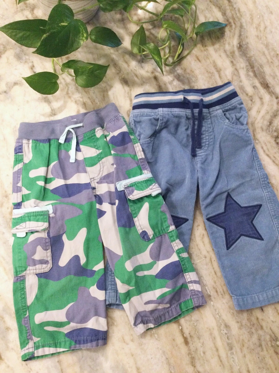 mini boden baby Toddler Boy Clothes Pants Lot Camo 18 24 FAST FREE SHIPPING