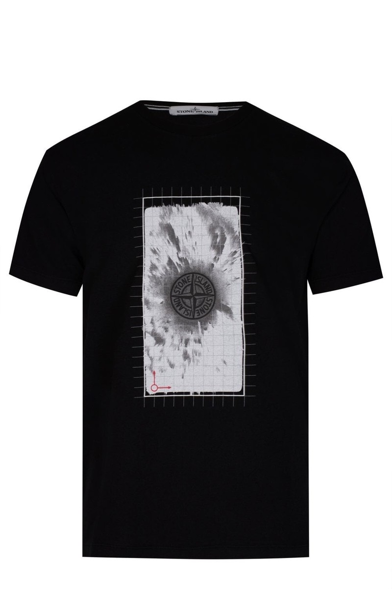 Stone Island Graphic Logo TShirt L