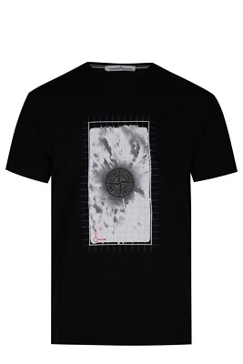 Stone Island  Graphic Logo TShirt L
