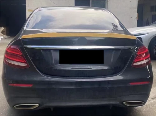 Rear Spoiler Fit 2016-2022 Mercedes Benz E-Class W213 Unpainted M4 Style - Picture 3 of 5
