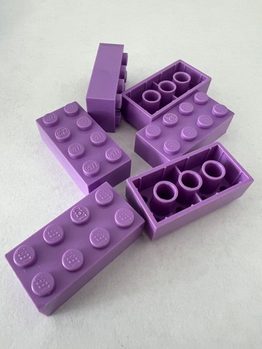 LEGO Parts 3001 (6pcs) Brick 2x4 Choose Color - Picture 28 of 28