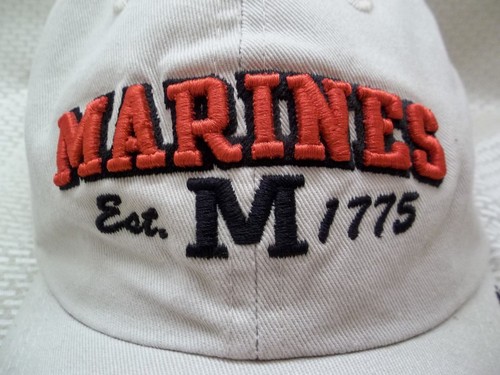 Marines Est. 1875 Semper Fi Hat Adjustable Cap United States Marines USMC - Picture 7 of 9