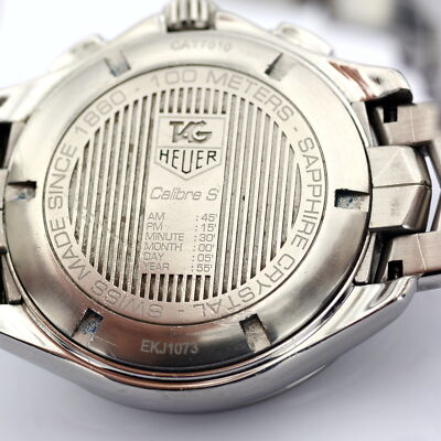 TAG Heuer / LINK Calibre S Choronograph CAT 7010 Quartz | eBay