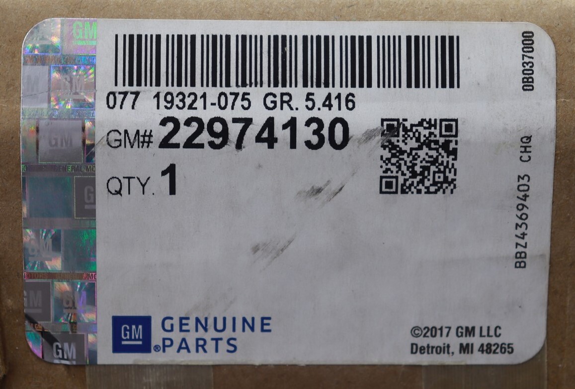 NEW OEM GM Rear Lower Control Arm 22974130 Chevrolet Camaro LT LS