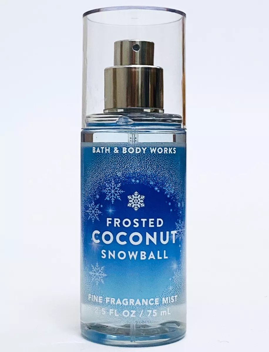 Frosted coconut snowball body discount mist