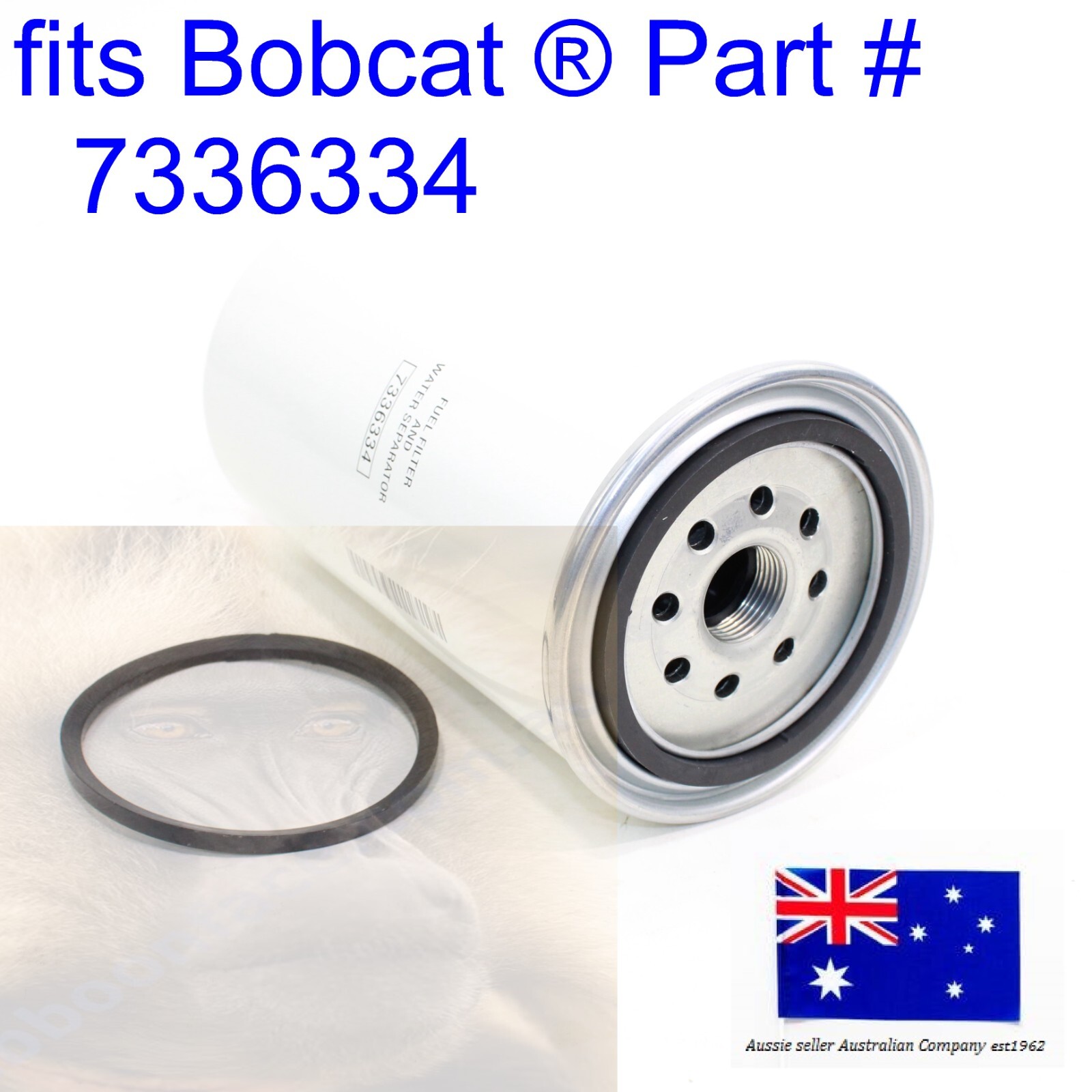 for Bobcat Fuel Filter Water Separator 7336334 TL34.65HF TL35.70 TL38