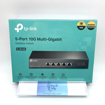 TP-Link 10G Multi-Gigabit Unmanaged Switch TLSX105 Brand New
