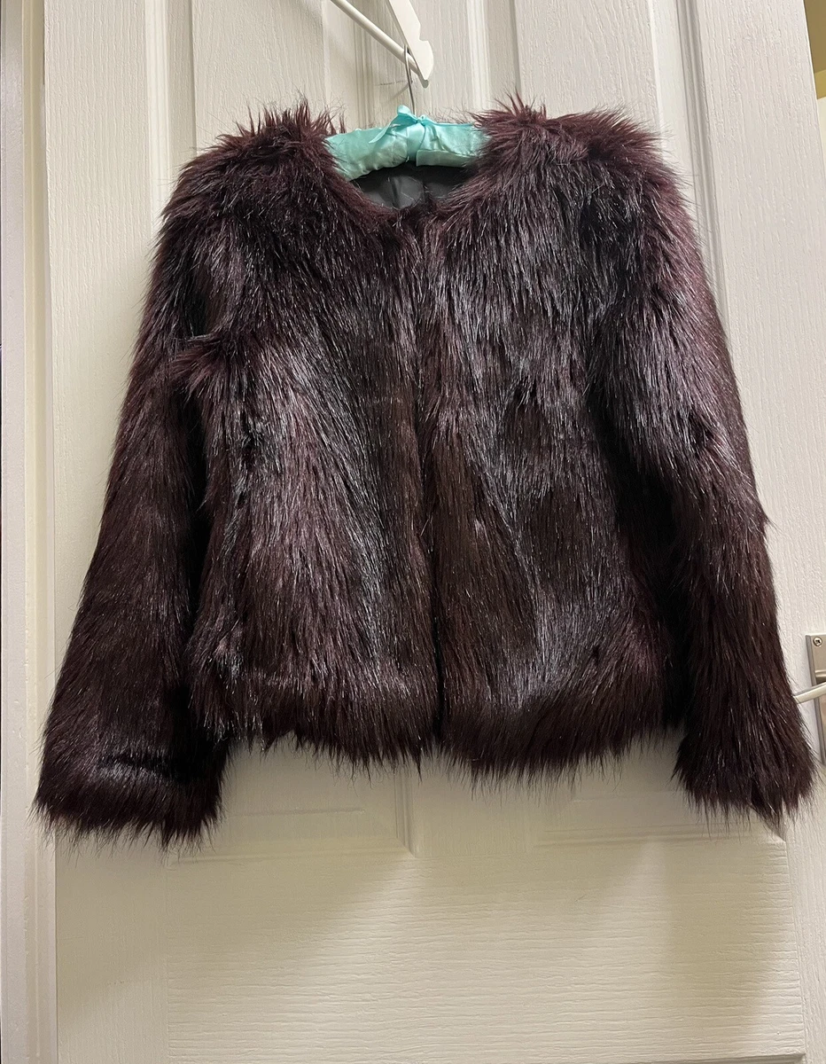 Fake top mink jacket