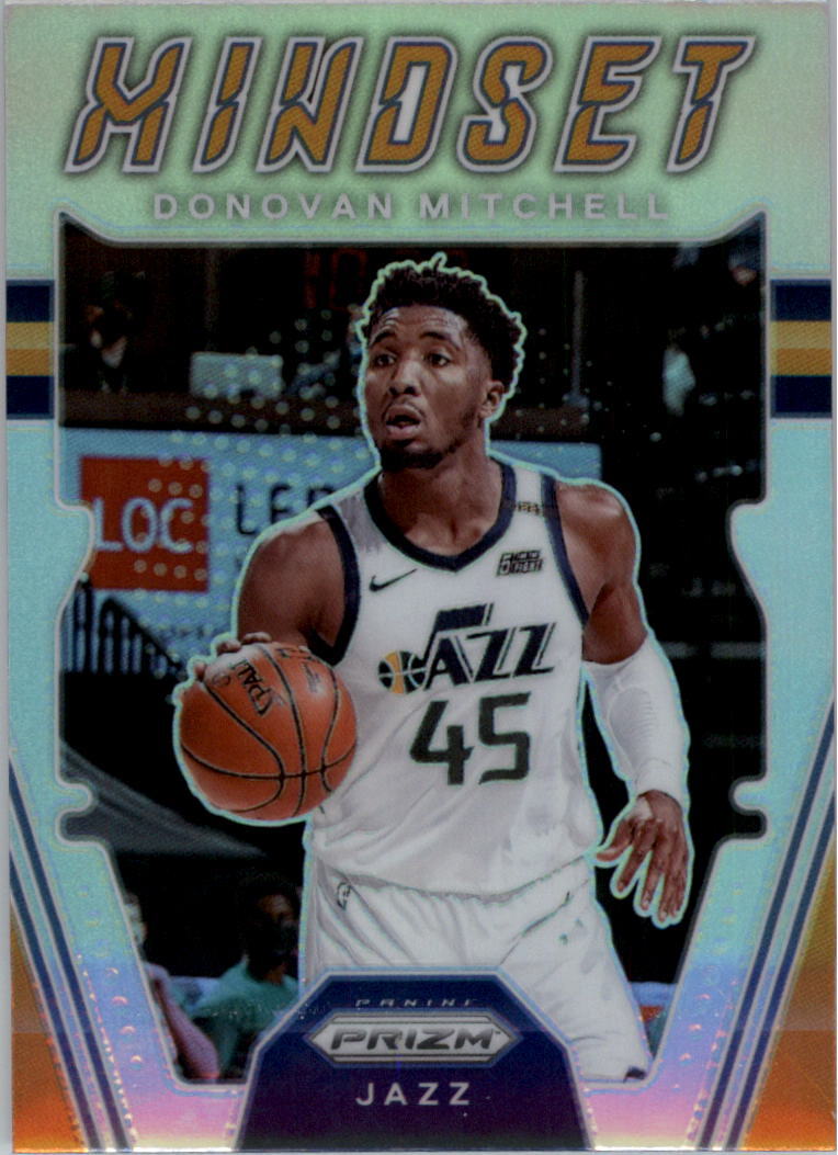 2021-22 Panini Prizm Mindset Prizms Silver #11 Donovan Mitchell - NM-MT