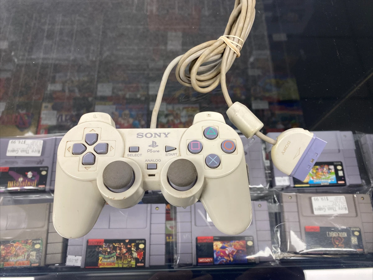 Official Sony PSone PlayStation 1 Slim PS1 Blue Controller