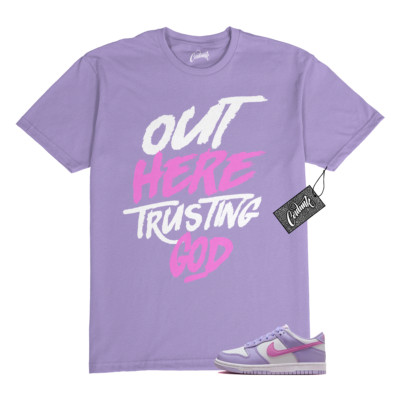 Dunk Lilac Bloom Pink Beyond Hydrangeas Lavender White T Shirt to Match TG