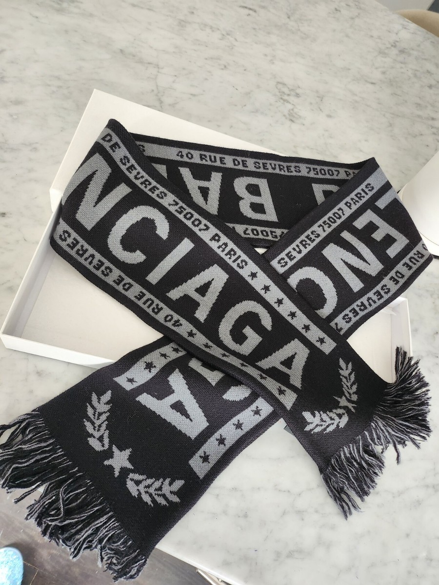 Balenciaga Logo Scarf | eBay