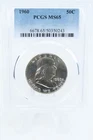 1960-P PCGS MS65 Franklin Half Dollar Business Strike 50C