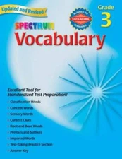 Spectrum Vocabulary, Grade 3 - Paperback By School Specialty Publishing - GOOD