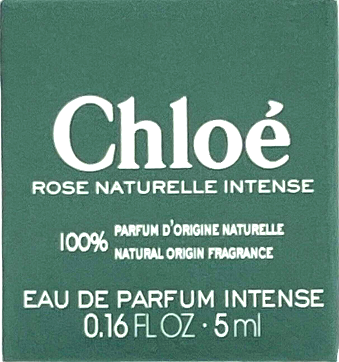 CHLOE ROSE NATURELLE INTENSE EAU DE PARFUM MINI SPLASH FOR WOMEN