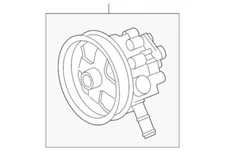 Genuine Land-Rover Power Steering Pump QVB500390