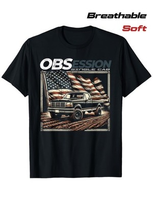 OBS Single Cab Truck Vintage Graphic T-Shirt - Retro Old Body Style Obsession