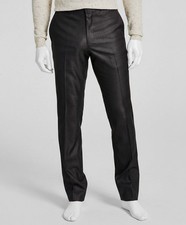 Kenneth Cole Reaction Men's Gray Solid Slim Ready Flex Suit Pants Size 29W-32L