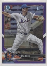 2018 Bowman Draft Chrome Purple Refractor 225/250 Adam Hill #BDC-154 5h0