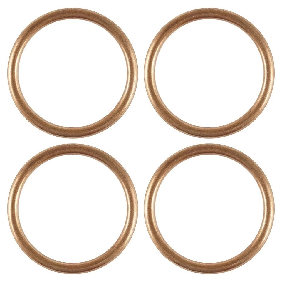 Прокладка выхлопной трубы для Honda CB900C CB900F 1980 1981 1982 упаковка 4 шт. - Изображение 3 из 4