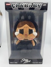 POP MART CRYBABY SHINY SHINY PLUSH DOLL BLACK
