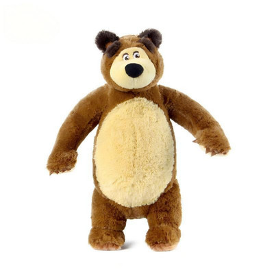 Mascha und der Bär Plüsch 10,5 Zoll Mischka Braunbär Stofftier TV-Figur Kinder Puppe