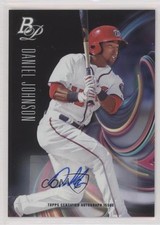 2018 Bowman Platinum Top Prospects Auto Daniel Johnson #TOP-71 Auto 0bg1