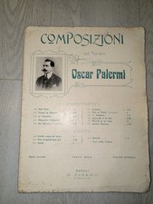 OSCAR PALERMI - SERENADE A LA LUNE (PER PIANOFORTE) - ED. PISANO - FINE '800