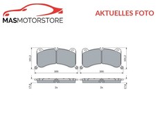 SATZ BREMSBELÄGE BREMSKLÖTZE VORNE BOSCH 0 986 424 943 A FÜR AUDI E-TRON,GEN